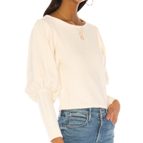 Majorelle Puff Sleeve Sweater - Picture 2 of 3